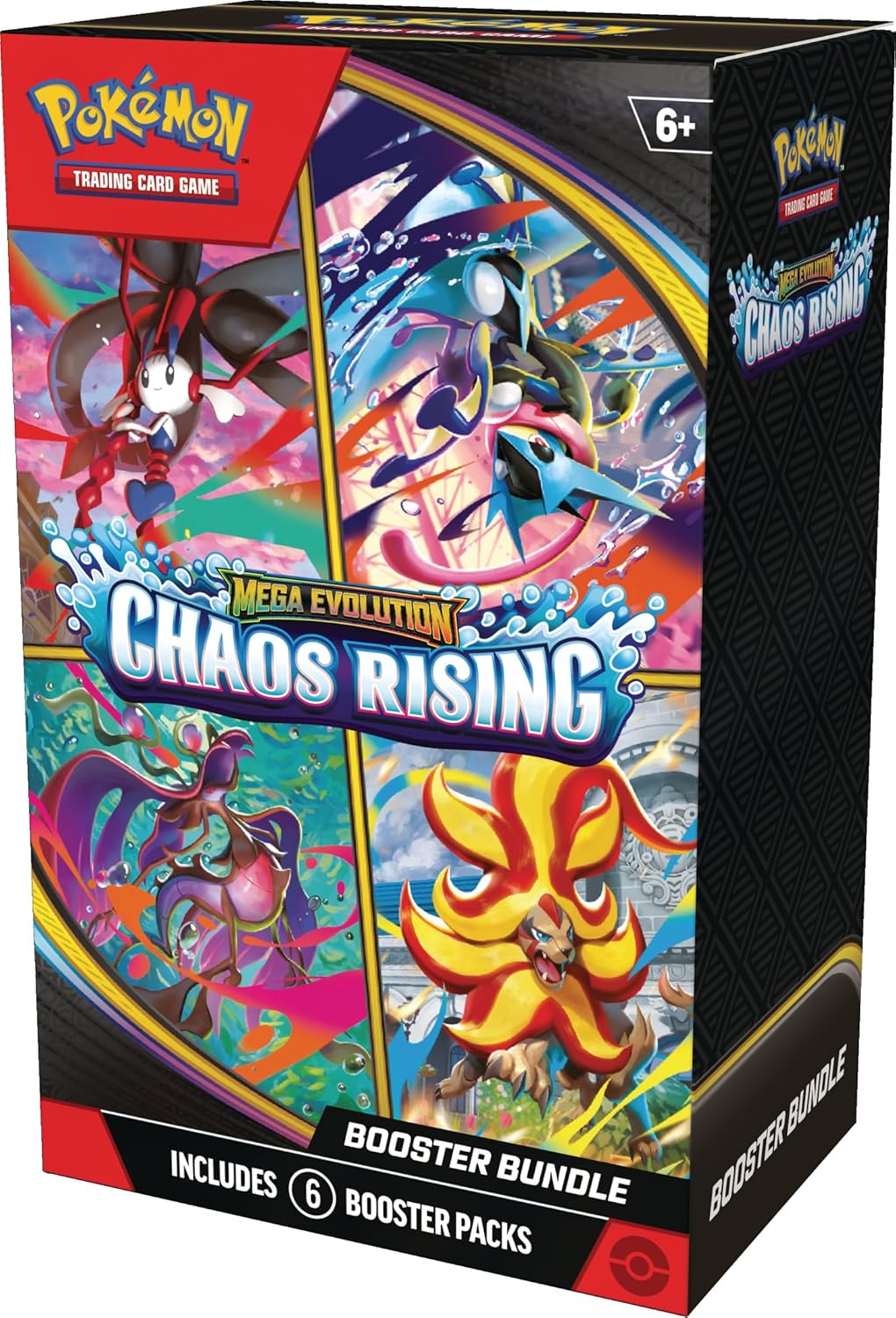 Pokémon TCG Mega Evolution Chaos Rising 6-Pack Bundle