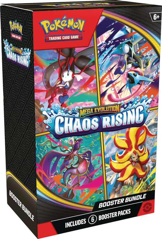 Pokémon TCG Mega Evolution Chaos Rising 6-Pack Bundle